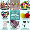 Yameer Arts and Crafts Supplies for Kids 1500+ Pcs - All in One DIY Art Craft Supplies for Kids and Toddlers - Kid Crafting School Supply Kit & Materials Age 4 5 6 7 8 9 #4