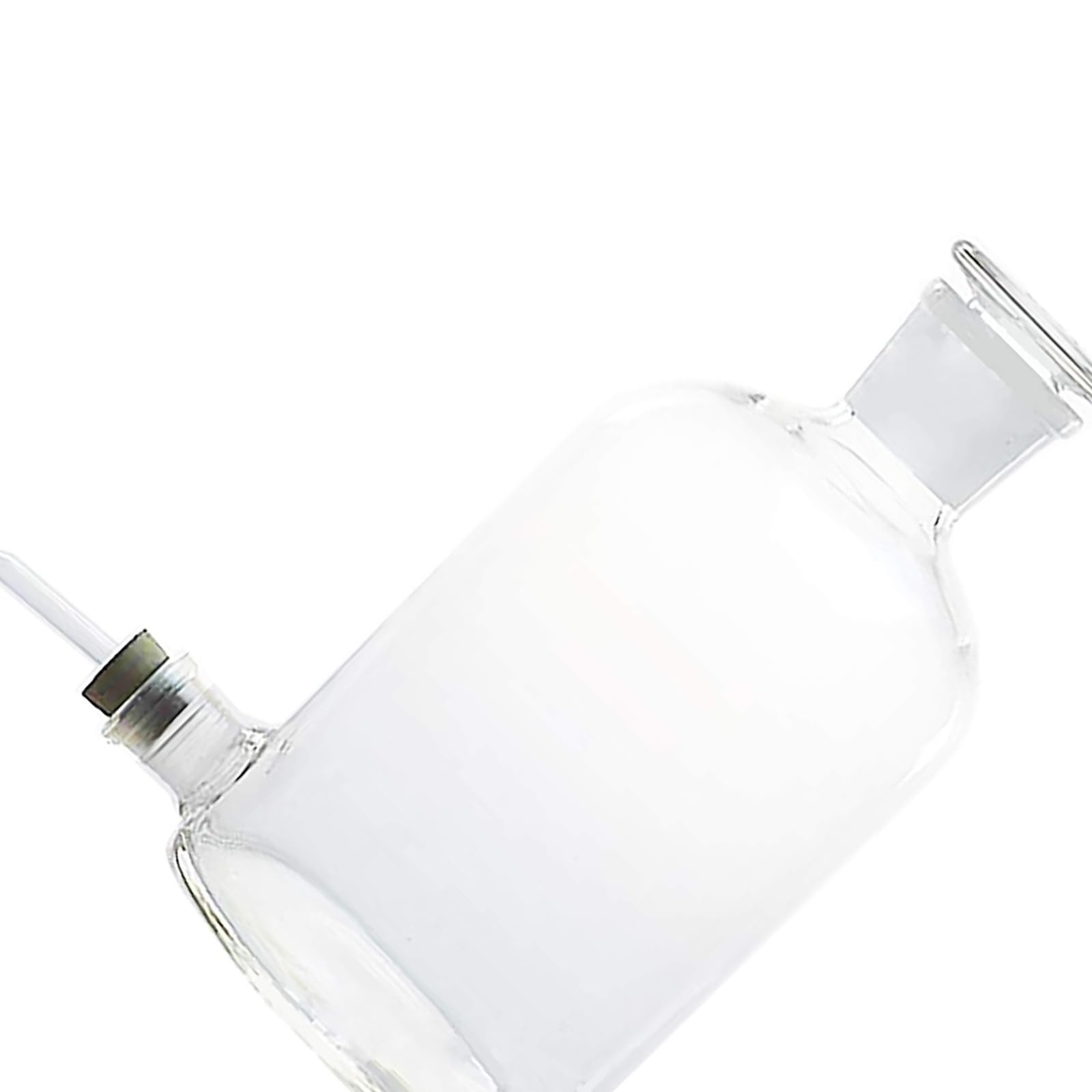 MAL-5000 Butelka aspiratora ze szkła borokrzemowego o pojemności 5000 ml z wylotem — trwała, odporna na szok termiczny