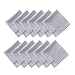 Wisdompro 12-Pack Microfiber Cleaning Cloth For Camera Optical Lens, Glass, Cell Phone, iPhone, iPad, Tablet, Laptop, LCD TV / Computer Screen / Monitor and other Sophisticated Surface (6 x 6")