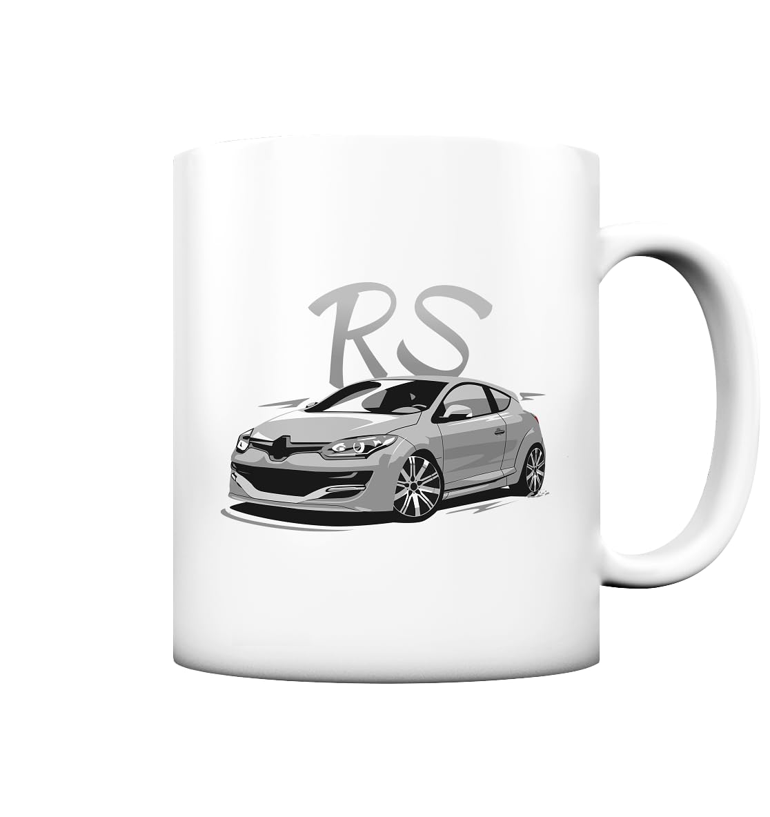 MEG 3 RS Tasse Keramik 330ml pour Hommes et Femmes Durant la Matinée et l'Après-Midi Fonction Anti-Brûlure