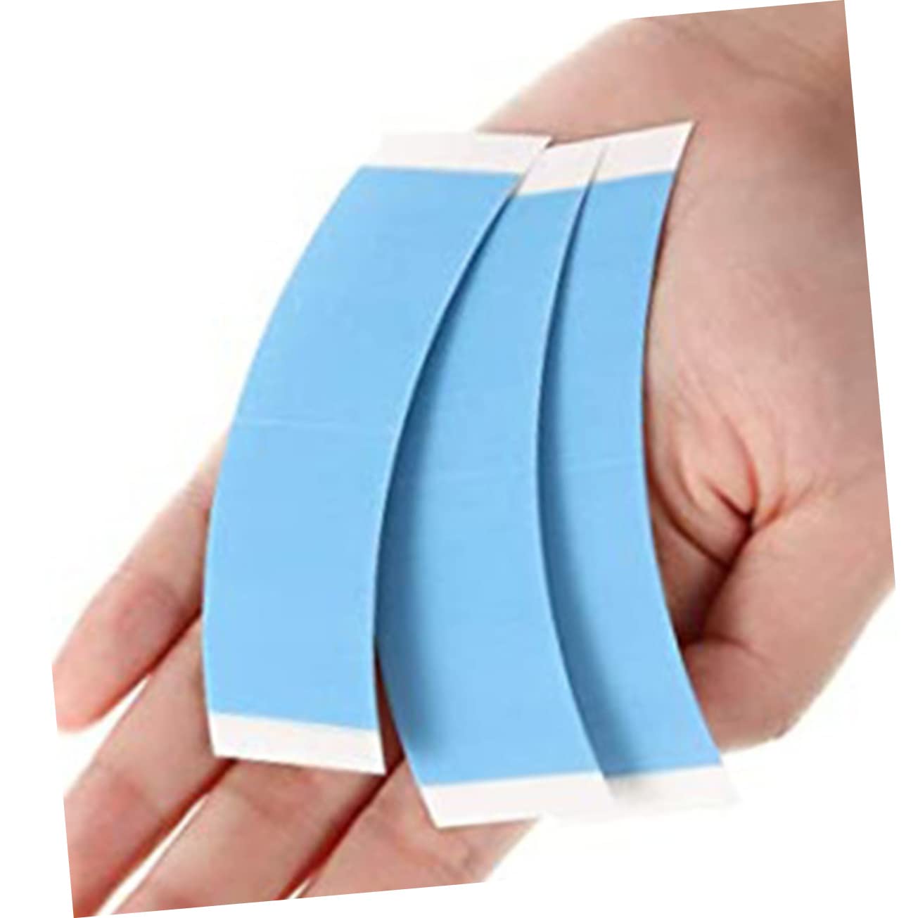 60pcs Lace Front Tape Double Sided Adhesive for Hair Extensions Wigs and Toupees Hair Tape Installation Kit Easy to Apply and Remove Portable for Travel Use