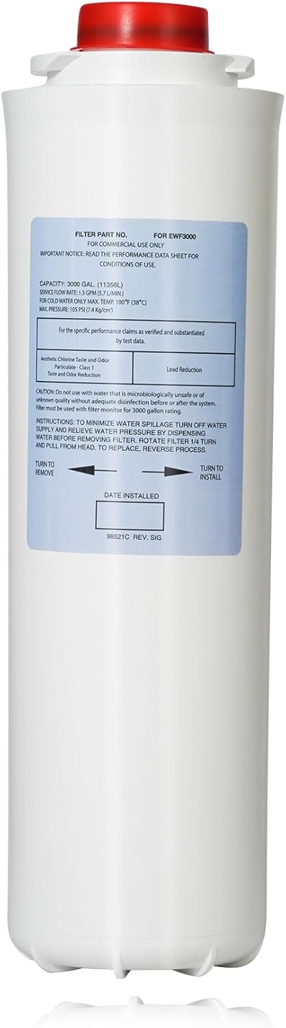 51300C Replacement Filter, 2-Pack - No Chip & Large 3000 Gallon Capacity | Compatible with EWF3000, ERF750, 51299C, 55898C, 51300A/B/C Series