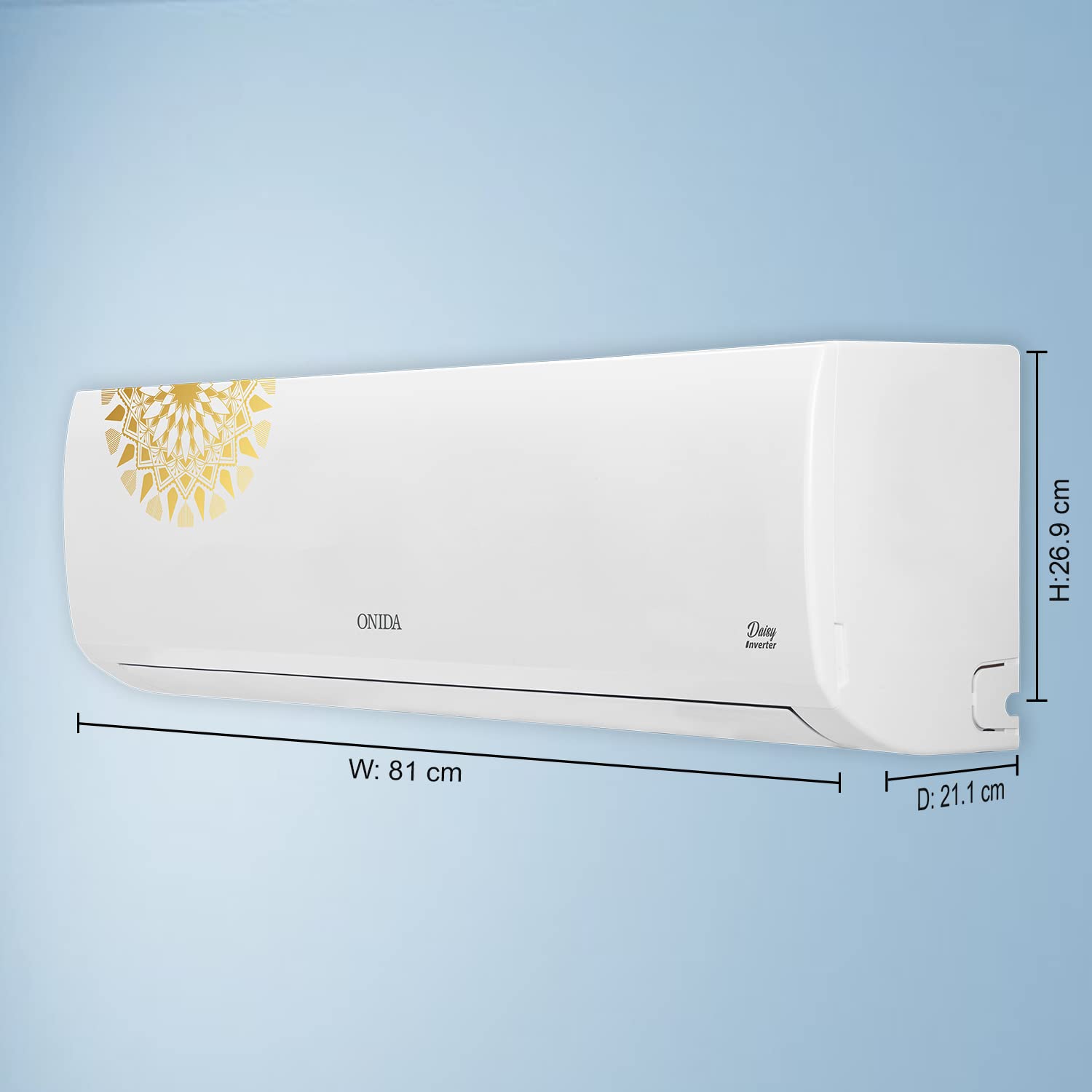 ONIDA Indoor Unit Dimensions
