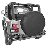 Smittybilt 772901 Black Vinyl Spare Tire Cover