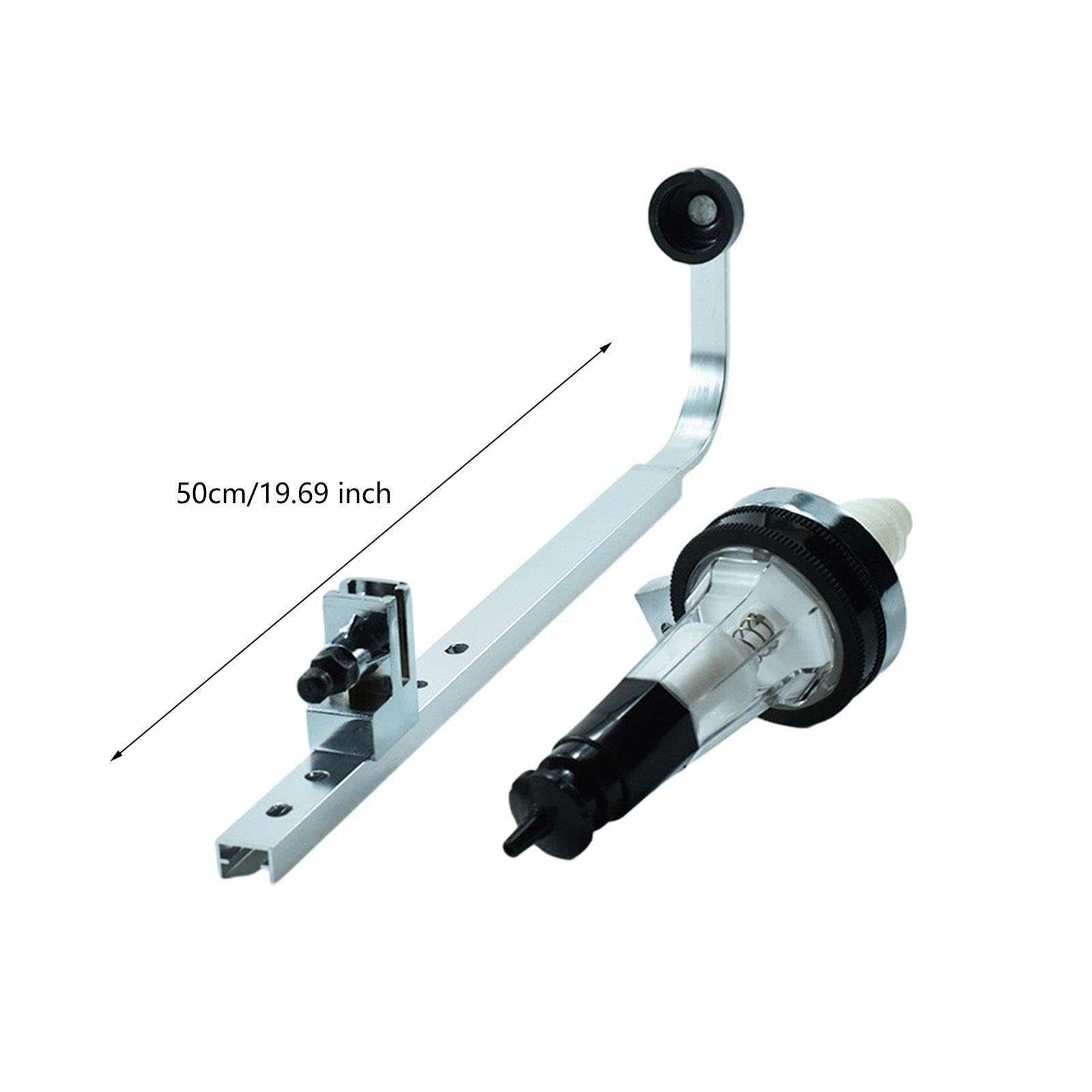 KESOTO Dispenser di Profumo, Parte di Ricambio Versatile per apparecchiature in Vetro da 32,2 cm/12,68 Pollici, Accessorio Professionale Leggero in Argento