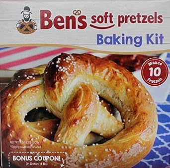 Amish Inspired Bens Soft Pretzels Make At Home Pretzel Kit, 1 Dry Baking Kit