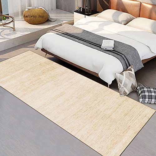 Alfombra de pasillo beige lavable que evita caídas en tu hogar 3