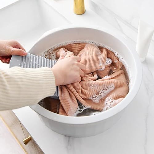 Miniatura 4 de STOBOK 1 juego de ropa de bebé para el hogar, lavabo para lavar a mano, ropa de bebé, ropa de lavado de manos plegable para bañera de bebé, kit de