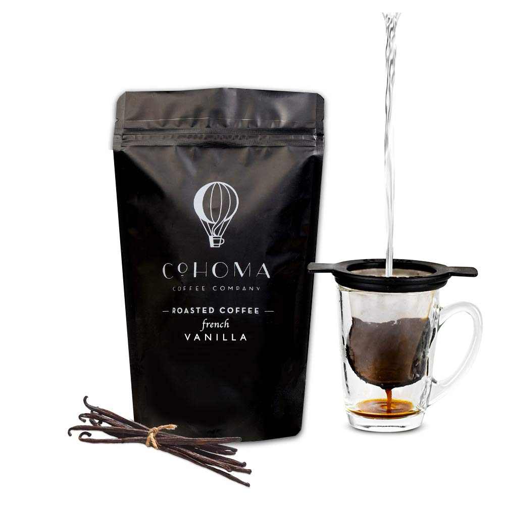 Cohoma Coffee Roasted Coffee Sampler Pack I French Vanilla - 100g I Free Pure Brew Filter Included I AA+ Grade Arabica Coffee (B08ZDHDKYZ) Amazon Price History, Amazon Price Tracker