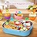 100PCS Silicone Lunch Box Dividers for Kids Lunch Accessories Set, Including 24 Reusable Silicone Cupcake Liners Baking Muffin Cups with 76 Animal Food Picks for Kids, Lunchbox Bento Box Accessories
