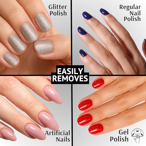 Pronto 100% Acetone Gel Nail Polish Remover - Gel Polish Remover for Nails | Acetone Nail Polish Remover For Nails for Removal of Glue, Gel, Acrylic & Dip | Gel Polish Remover, 8 Fl oz - Image 6