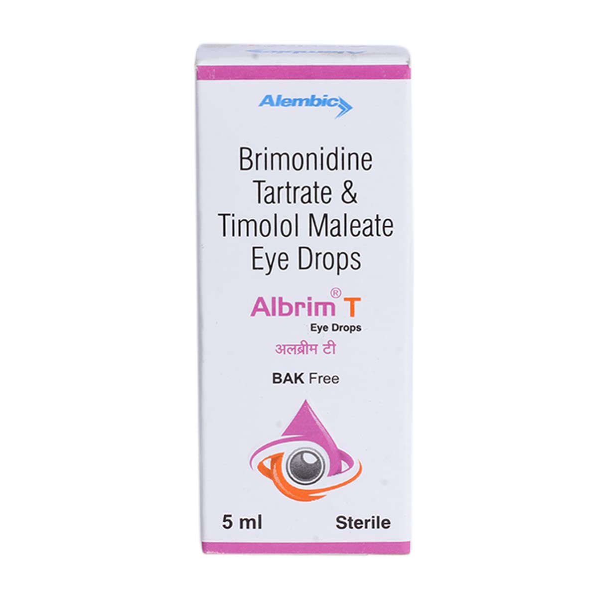 Albrim T - Bottle of 5 ml Eye Drops