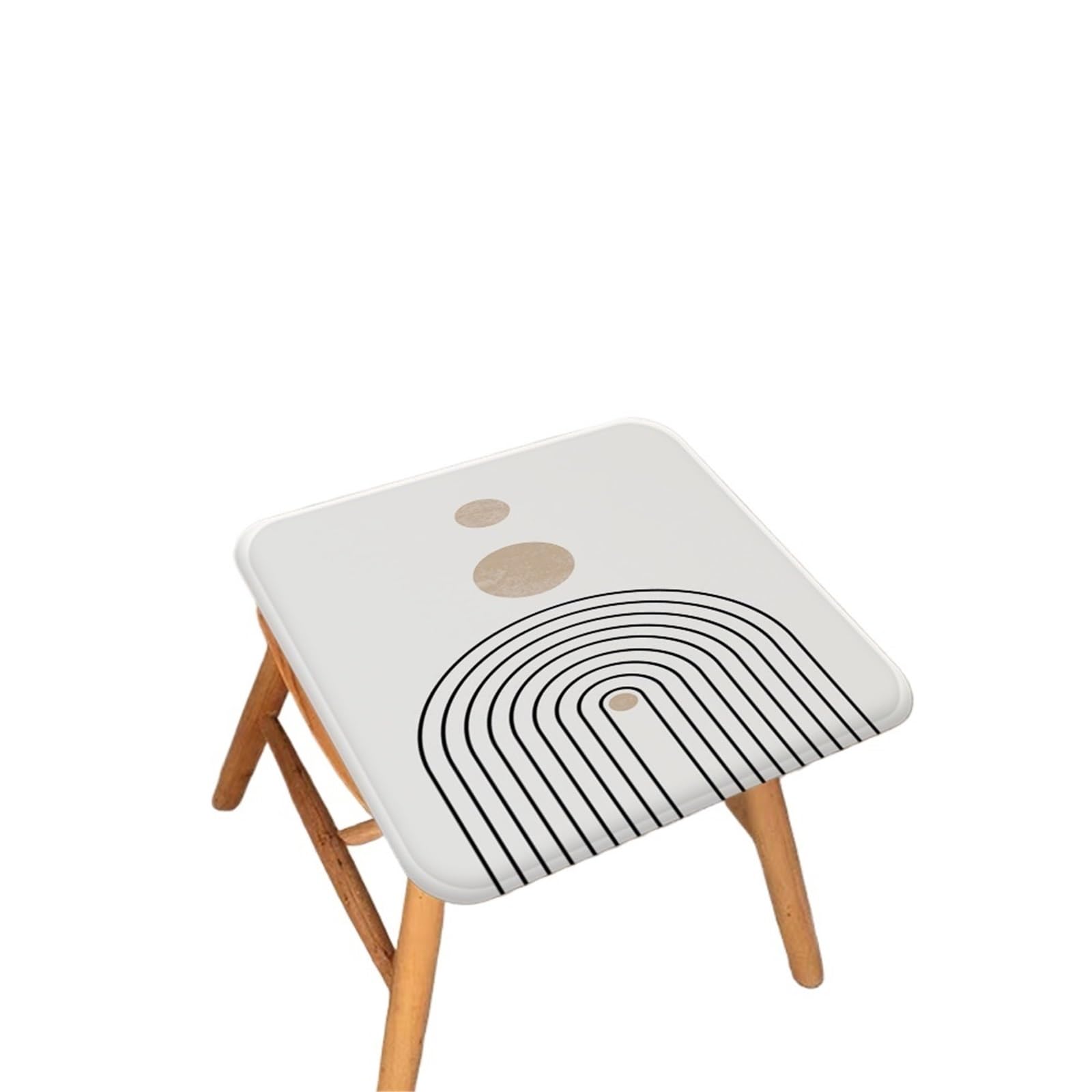 Coussin de tabouret moelleux 30x30 cm pour un confort de siège