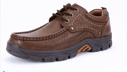 CAMEL CROWN Moc Toe Oxford Shoes Men\'s 12 Brown Leather Grandpacore Comfort Camel Crown Oxfords & Derbys for Men on Sale up to 90% Off  main image 4