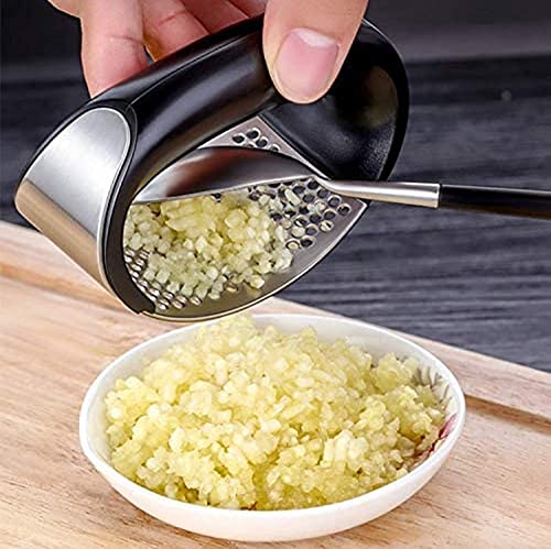 Image of Khedu Feb (1pc 's) Garlic Crusher | Ginger Garlic Press | Mini Kitchen Tools for Ginger Garlic Crusher | Kitchen Accessories Items | Kitchen Gadgets | Ginger Crusher
