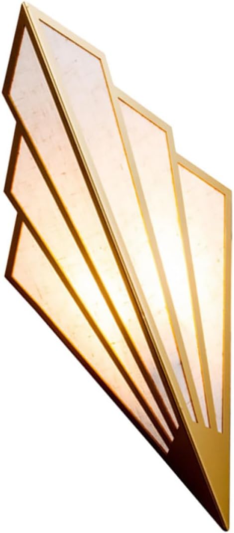 Decorative LED Wall Lamp for Bedroom Corridor and Stair European Design with Warm Golden Light Easy Installation Durable Material Home Bedside and Pathway Lighting