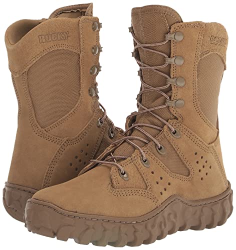 Rocky Men's S2V Predator Military And Tactical Boot, Coyote Brown, 9.5 #TOP6