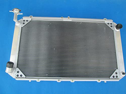 FSMOTO Radiateur en aluminium pour Nissan Patrol GQ Safari Y60 2,8 L/4,2 L Diesel TD42 et 3,0 L essence 1987–1997 MT