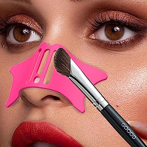 Mnixy Arancione Silicone Naso Ombra Modello Naso