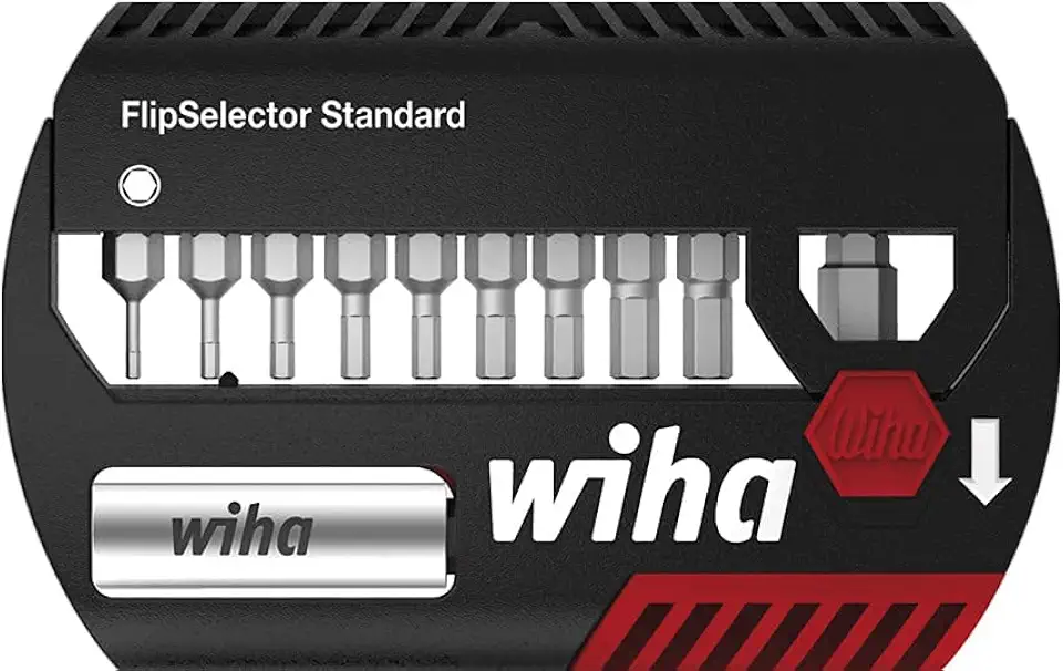 WIHA 7947-902 FlipSelector Standard Bit Set (11 Pieces)
