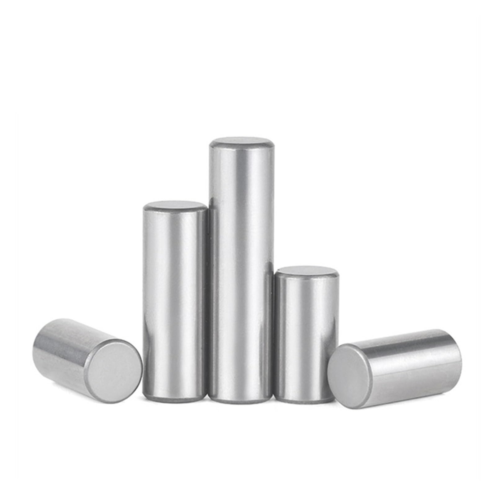 Pasadores cilíndricos macizos de Acero for cojinetes HRC62 M4 GB119 Pasador Paralelo Fijo de ubicación Altamente endurecido(40mm)