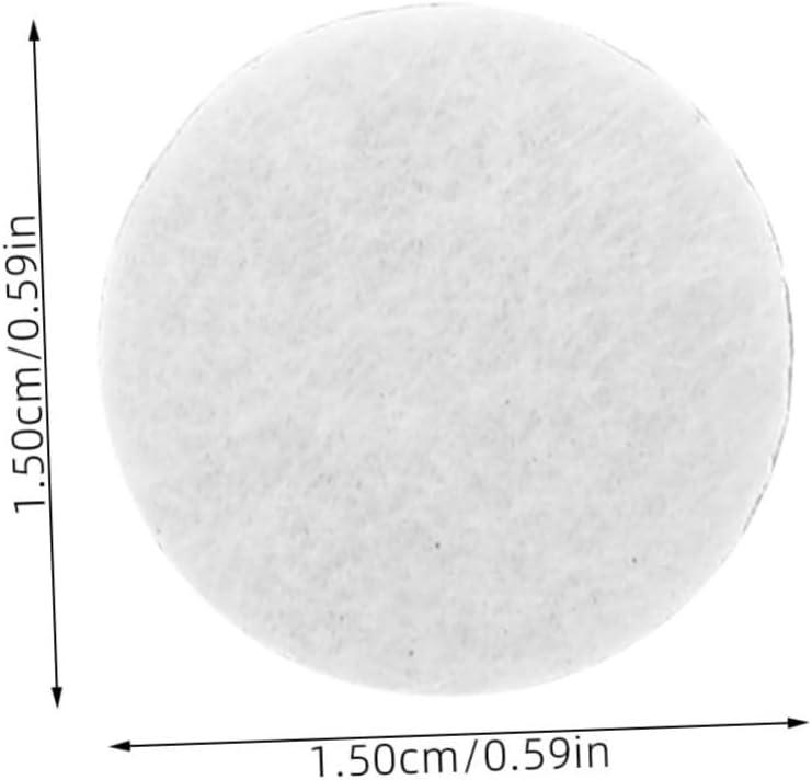 jojofuny 500pcs Self-Adhesive Felt Circles for Clothing Decoration Stickers Crafting Supplies for Handmade Projects