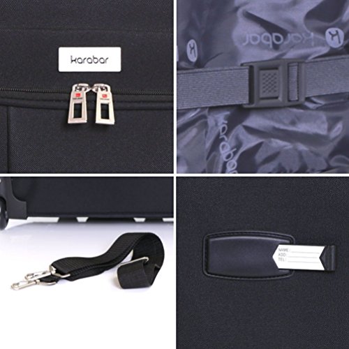 Karabar Minto cassa del computer portatile a ruote...