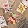 EIYVPRA 200 Pcs Sacs Plastique Transparent 10x12+3cm - Sachets Cellophane Auto-Adhésifs Pour Bonbons, Bijoux Et Cadeaux