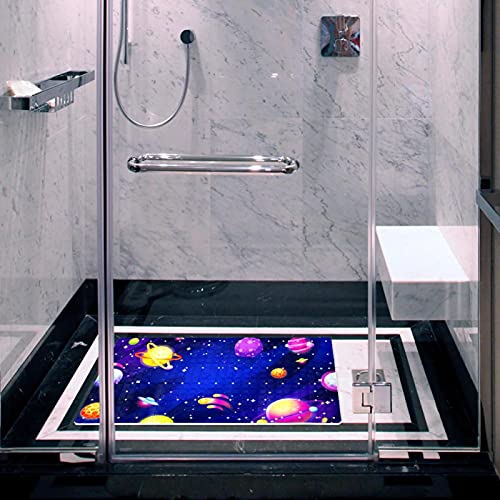 Tapis de bain antidérapant espace pour sécuriser le bain des enfants - 6