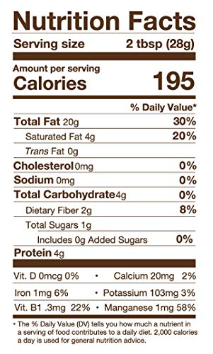 Wilderness Poets, Raw Macadamia Butter (272 Ounce - 17 Pound - 2 Gallon)