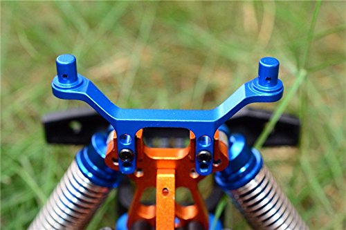 GPM For Traxxas LaTrax SST Upgrade Parts Aluminum Front/Rear Body Post Mount - 1Pc Set Silver