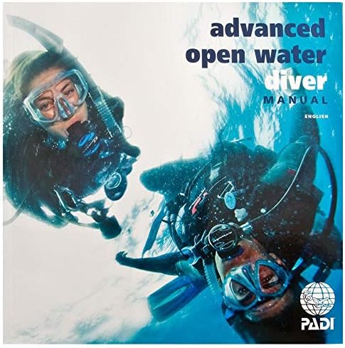 New PADI Advance Open Water AOW 2016 Book Manual with Data Carrier # 70139