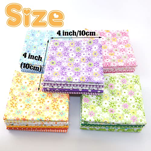 180Pcs Cotton Fabric Bundle,Pre-Cut Quilt Squares,Diy Sewing Quarters Bundle For Diy Sewing Scrapbooking Quilting Dot Pattern,4X4Inch #TOP1