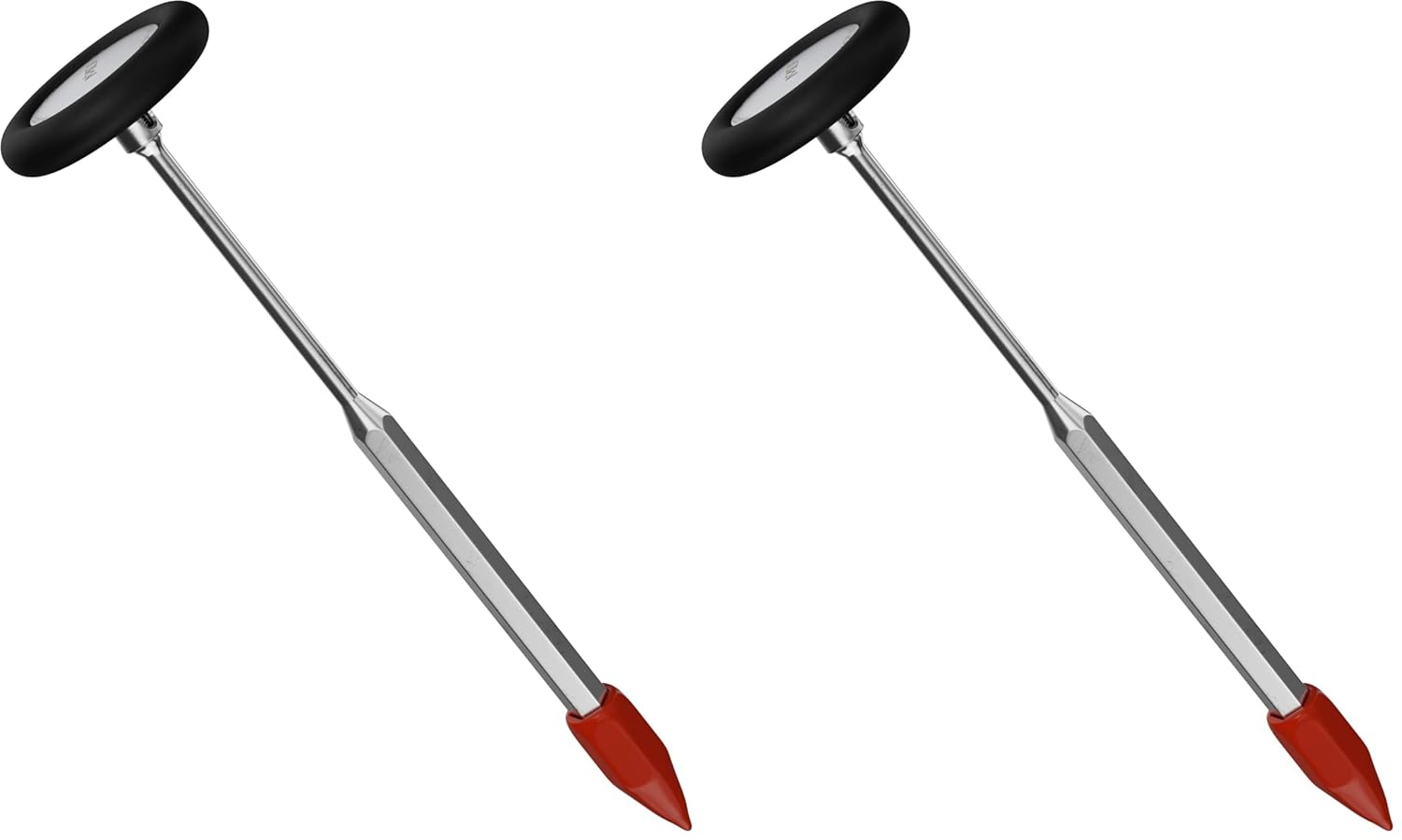 MDF Instruments, Babinski Neurological Reflex Hammer with Pointed tip for Superficial responses - Free-Parts-for-Life & Lifetime Warranty - Black (MDF535-11) (Pack of 2)