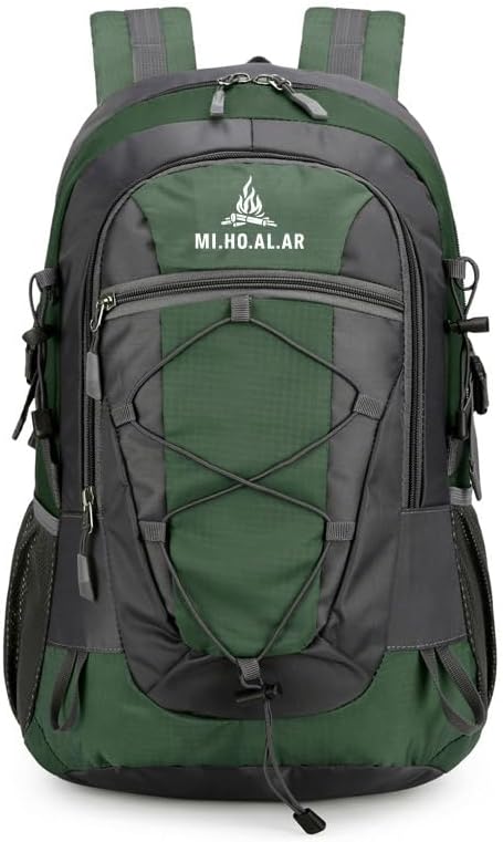Mochila de campamento ligera de 30 L  Mochila plegable impermeable para senderismo, viajes, senderismo, escalada  Mochila plegable de poliéster