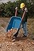 Jackson M6T22 M6T22KB Wheelbarrow, 6-Cubic Foot Capacity, Blue
