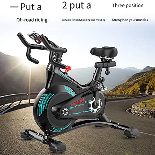 Rower treningowy do jazdy na rowerze, magnetyczny rower spinningowy, cichy sprzęt treningowy z napędem pasowym