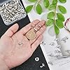 SUPERFINDINGS 100Pcs Chapeau de Sorcière Pendentif Charme Argent Antique Pendentifs Chapeau Tibétain en Alliage de Zinc Charms Décoratifs D'Halloween Charms Vintage Trouvailles pour Fabrication #2