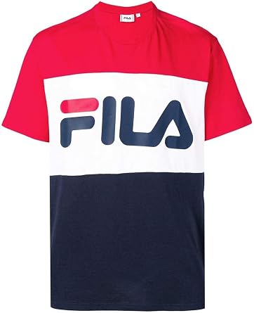 Fila Luxury Fashion Uomo 681244G06 Rosso T-Shirt | : Amazon.it:  Abbigliamento
