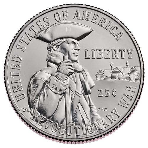 2026 P, D Revolutionary War Quarter 2 Coin Set Semiquincentennial Coin Collection Uncirculated