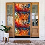Esencial para las fiestas: esta cubierta de puerta es imprescindible para tu colección de decoración navideña. Ya sea Halloween, Navidad o cualquier otra celebración, te ayuda a crear un ambiente festivo rápida y fácilmente