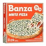 Banza White Pizza from Chickpeas - High Protein, Gluten Free, Frozen Pizza 13oz