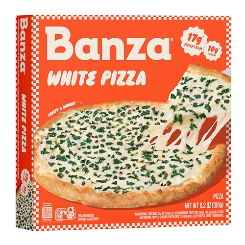 Banza White Pizza from Chickpeas - High Protein, Gluten Free,