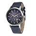 Produktbild Kolylong Herren Sport Uhr Leder Band Armbanduhr Blau