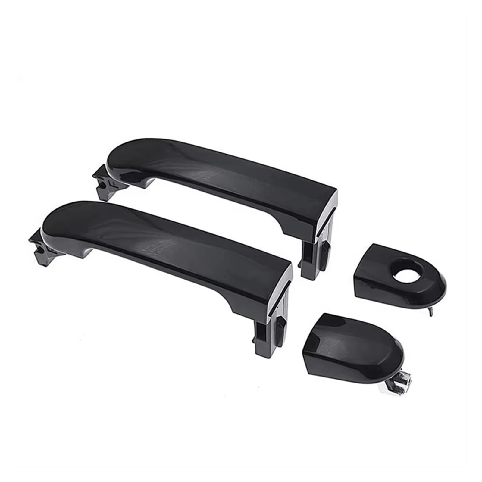 Ytjlf One Color Vehicle Outside Door Handle For Nissan For Versa 2007 2008 2009 2010 2011 2012 1Pair Front Outside Outer Exterior Door Handle 80644El12a 82641El12a