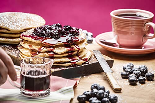 Crown Maple Blueberry Organic Maple Syrup, 8.5 Fl Oz, Pancakes, Waffles, Cocktails, Flavor Marinades #TOP3