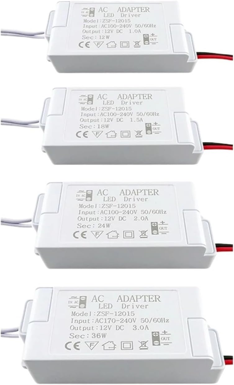 1PCS LED Driver 12V(DC12V-12W)