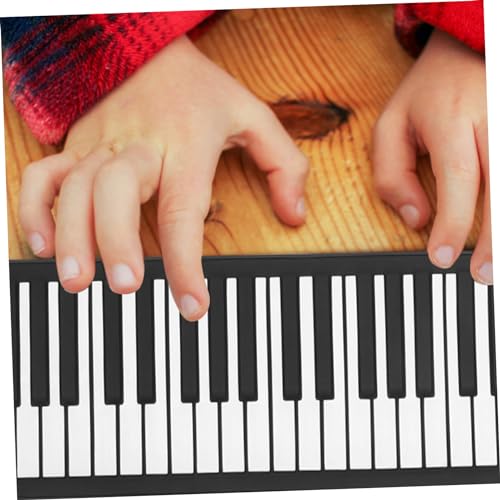 Toyvian 61 Rouleau De Piano Clavier Électronique Piano Pour Enfants Clavier Électrique Piano Numérique Piano Roulé à La Main Piano Électrique Piano Enfant Piano Souple Black Gel De Silice - Les Beatles, Paul McCartney, John Lennon, RIngo Starr, George Harrison Toyvian 61 Rouleau De Piano Clavier Électronique Piano Pour Enfants Clavier Électrique Piano Numérique Piano Roulé à La Main Piano Électrique Piano Enfant Piano Souple Black Gel De Silice – Image 5