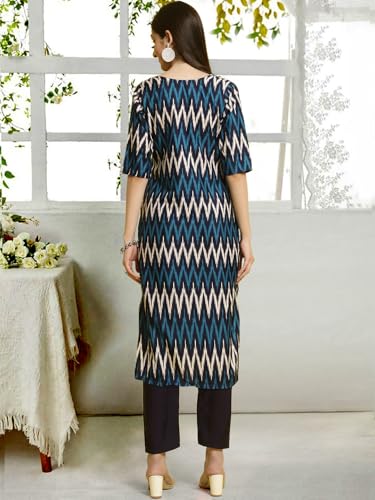 Image of Tee Projekt Straight Kurta & Pant for Women Ethnic Kurta Set for Women (Pack of 2)