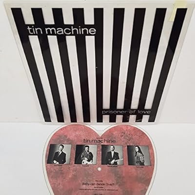 TIN MACHINE, DAVID BOWIE - Prisoner of Love, MTPD 76, 10" LP, die cut picture disc